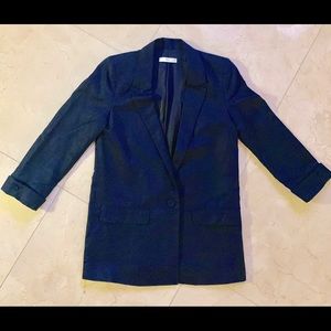Mango SUIT linen blend blazer
